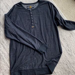 Lucky brand men’s Henley long sleeve